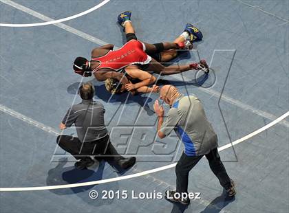 Thumbnail 1 in CIF SS Masters Wrestling Championships (Day 1) photogallery.