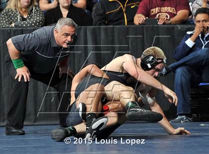 Thumbnail 3 in CIF SS Masters Wrestling Championships (Day 1) photogallery.