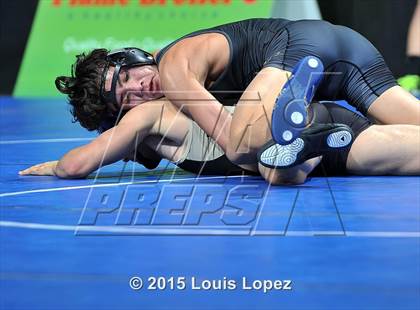 Thumbnail 3 in CIF SS Masters Wrestling Championships (Day 1) photogallery.
