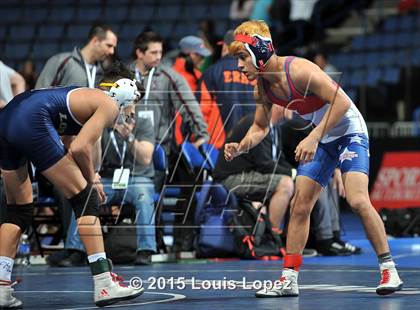 Thumbnail 1 in CIF SS Masters Wrestling Championships (Day 1) photogallery.