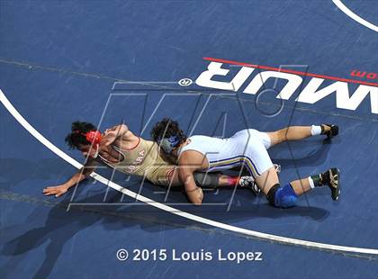 Thumbnail 3 in CIF SS Masters Wrestling Championships (Day 1) photogallery.
