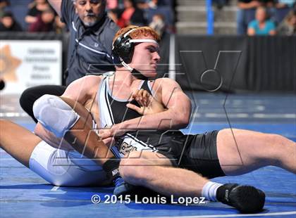 Thumbnail 1 in CIF SS Masters Wrestling Championships (Day 1) photogallery.