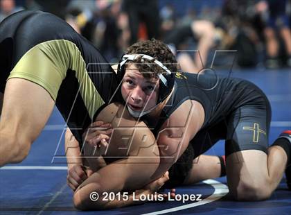 Thumbnail 3 in CIF SS Masters Wrestling Championships (Day 1) photogallery.