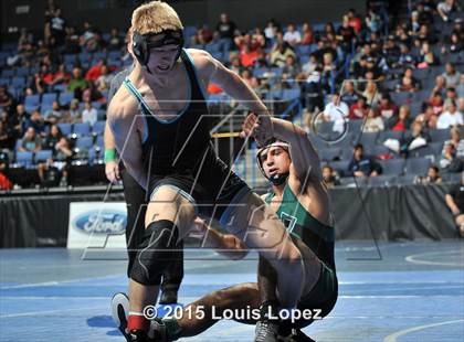 Thumbnail 3 in CIF SS Masters Wrestling Championships (Day 1) photogallery.