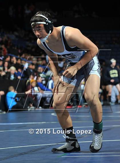 Thumbnail 1 in CIF SS Masters Wrestling Championships (Day 1) photogallery.