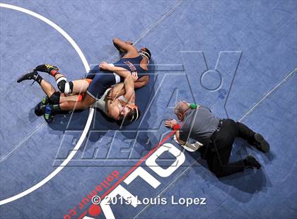 Thumbnail 1 in CIF SS Masters Wrestling Championships (Day 1) photogallery.