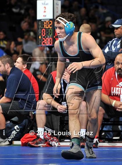 Thumbnail 1 in CIF SS Masters Wrestling Championships (Day 1) photogallery.