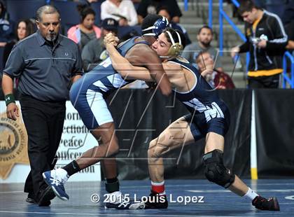 Thumbnail 3 in CIF SS Masters Wrestling Championships (Day 1) photogallery.