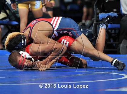 Thumbnail 2 in CIF SS Masters Wrestling Championships (Day 1) photogallery.