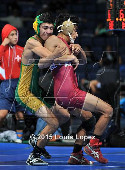 Thumbnail 2 in CIF SS Masters Wrestling Championships (Day 1) photogallery.