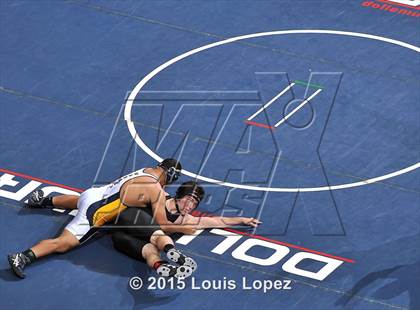 Thumbnail 2 in CIF SS Masters Wrestling Championships (Day 1) photogallery.