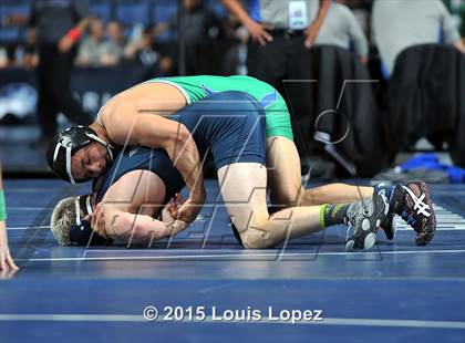 Thumbnail 2 in CIF SS Masters Wrestling Championships (Day 1) photogallery.