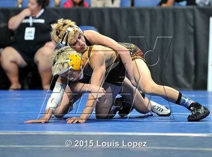 Thumbnail 1 in CIF SS Masters Wrestling Championships (Day 1) photogallery.