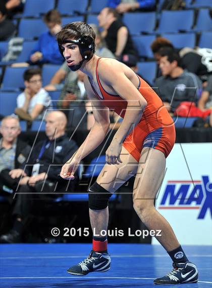 Thumbnail 1 in CIF SS Masters Wrestling Championships (Day 1) photogallery.