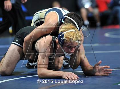 Thumbnail 3 in CIF SS Masters Wrestling Championships (Day 1) photogallery.