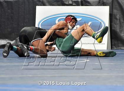 Thumbnail 1 in CIF SS Masters Wrestling Championships (Day 1) photogallery.