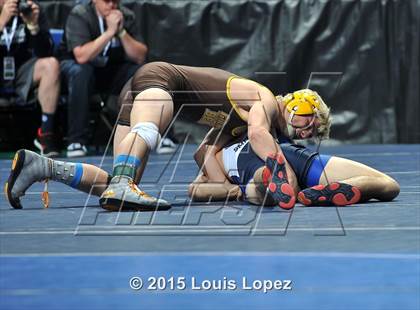 Thumbnail 2 in CIF SS Masters Wrestling Championships (Day 1) photogallery.