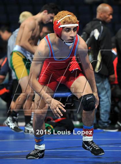 Thumbnail 3 in CIF SS Masters Wrestling Championships (Day 1) photogallery.