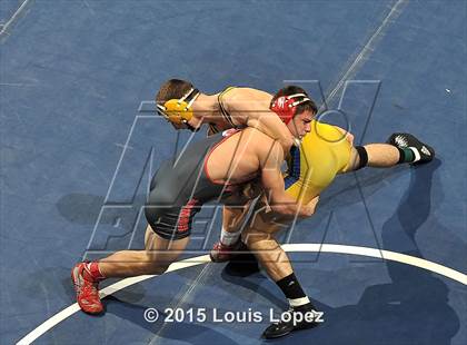 Thumbnail 1 in CIF SS Masters Wrestling Championships (Day 1) photogallery.