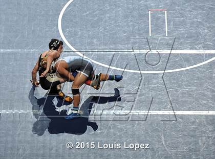 Thumbnail 2 in CIF SS Masters Wrestling Championships (Day 1) photogallery.