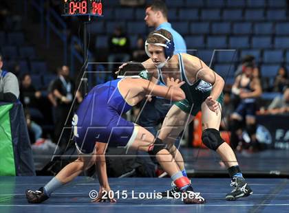 Thumbnail 1 in CIF SS Masters Wrestling Championships (Day 1) photogallery.