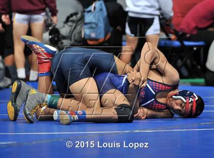 Thumbnail 3 in CIF SS Masters Wrestling Championships (Day 1) photogallery.