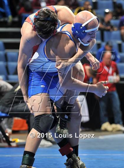 Thumbnail 2 in CIF SS Masters Wrestling Championships (Day 1) photogallery.