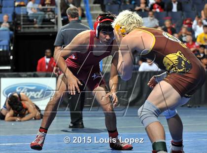 Thumbnail 3 in CIF SS Masters Wrestling Championships (Day 1) photogallery.