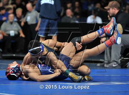 Thumbnail 2 in CIF SS Masters Wrestling Championships (Day 1) photogallery.