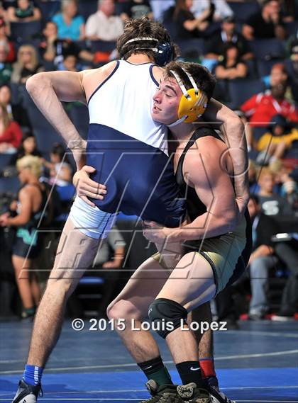 Thumbnail 2 in CIF SS Masters Wrestling Championships (Day 1) photogallery.