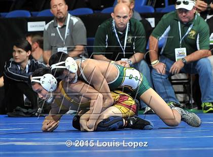 Thumbnail 1 in CIF SS Masters Wrestling Championships (Day 1) photogallery.