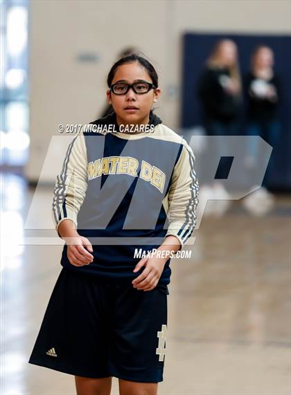 Thumbnail 3 in Santa Fe Christian vs. Mater Dei Catholic (So. Cal. Holiday Prep Classic) photogallery.