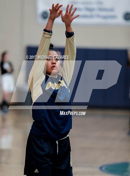 Thumbnail 2 in Santa Fe Christian vs. Mater Dei Catholic (So. Cal. Holiday Prep Classic) photogallery.