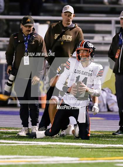 Thumbnail 1 in Los Gatos vs. Saint Francis (CIFCCS D1 Final) photogallery.