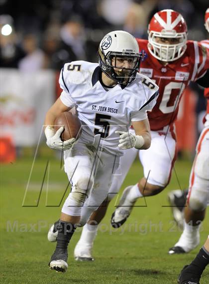 Thumbnail 3 in St. John Bosco vs. Mater Dei (CIF SS Pac-5 Division Final) photogallery.