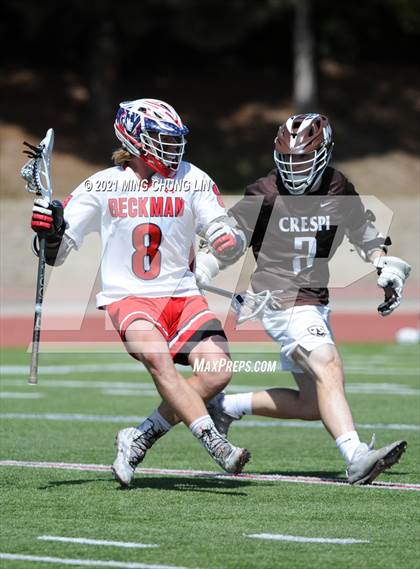 Thumbnail 3 in Crespi @ Beckman (CIF SS D1 Playoffs) photogallery.