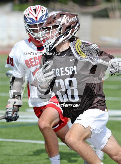 Thumbnail 2 in Crespi @ Beckman (CIF SS D1 Playoffs) photogallery.