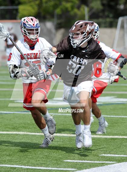 Thumbnail 2 in Crespi @ Beckman (CIF SS D1 Playoffs) photogallery.