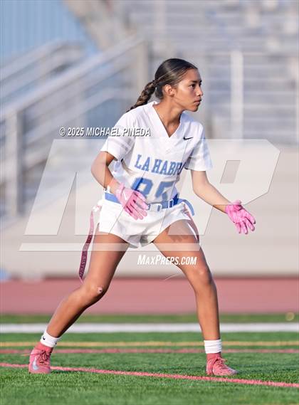 Thumbnail 3 in Dana Hills vs. La Habra (El Toro HS Tournament) photogallery.