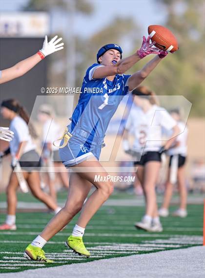 Thumbnail 1 in Dana Hills vs. La Habra (El Toro HS Tournament) photogallery.