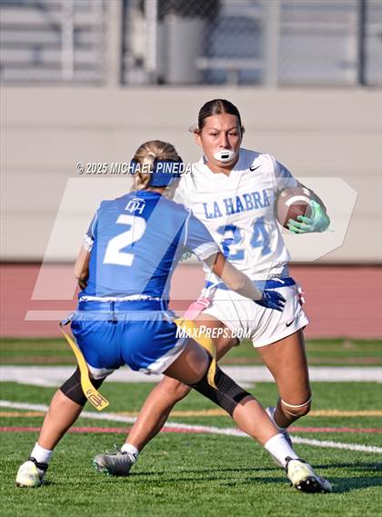Thumbnail 1 in Dana Hills vs. La Habra (El Toro HS Tournament) photogallery.