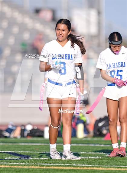 Thumbnail 1 in Dana Hills vs. La Habra (El Toro HS Tournament) photogallery.