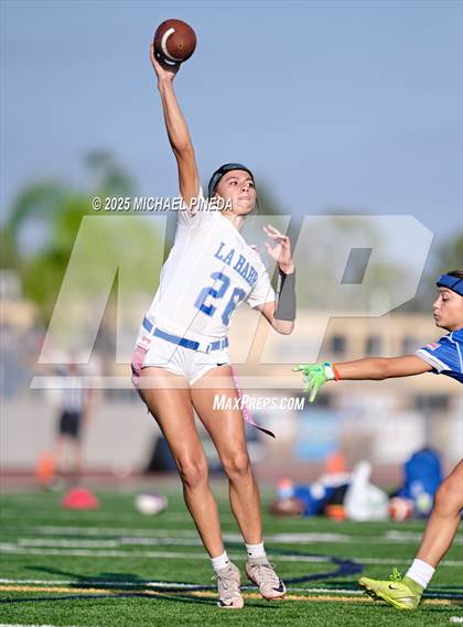 Thumbnail 2 in Dana Hills vs. La Habra (El Toro HS Tournament) photogallery.
