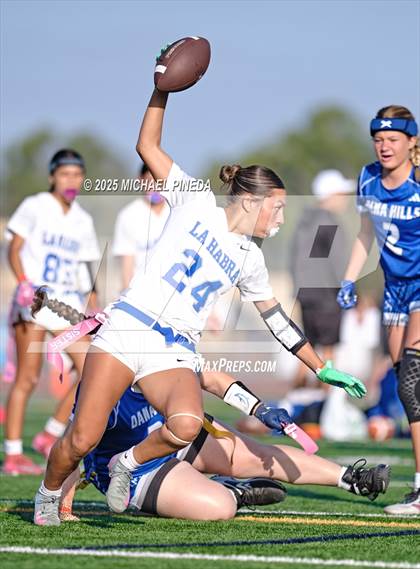 Thumbnail 2 in Dana Hills vs. La Habra (El Toro HS Tournament) photogallery.