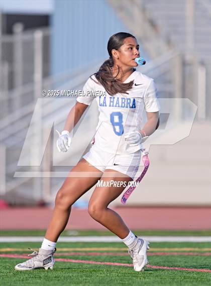 Thumbnail 1 in Dana Hills vs. La Habra (El Toro HS Tournament) photogallery.