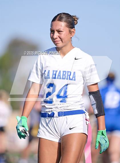 Thumbnail 1 in Dana Hills vs. La Habra (El Toro HS Tournament) photogallery.