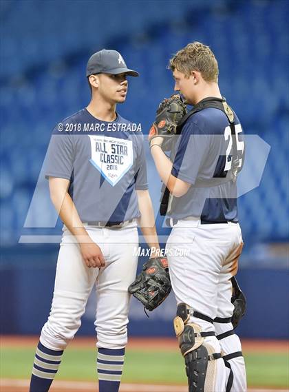 Thumbnail 2 in Tampa Bay High School All Star Classic 2018 photogallery.