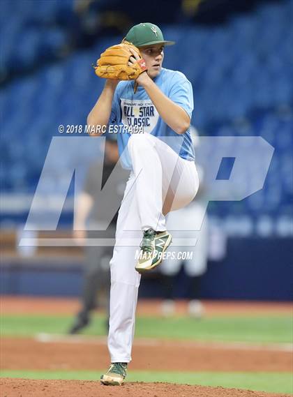 Thumbnail 2 in Tampa Bay High School All Star Classic 2018 photogallery.