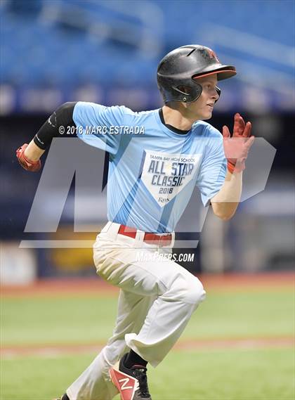 Thumbnail 1 in Tampa Bay High School All Star Classic 2018 photogallery.