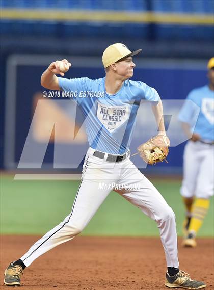 Thumbnail 3 in Tampa Bay High School All Star Classic 2018 photogallery.